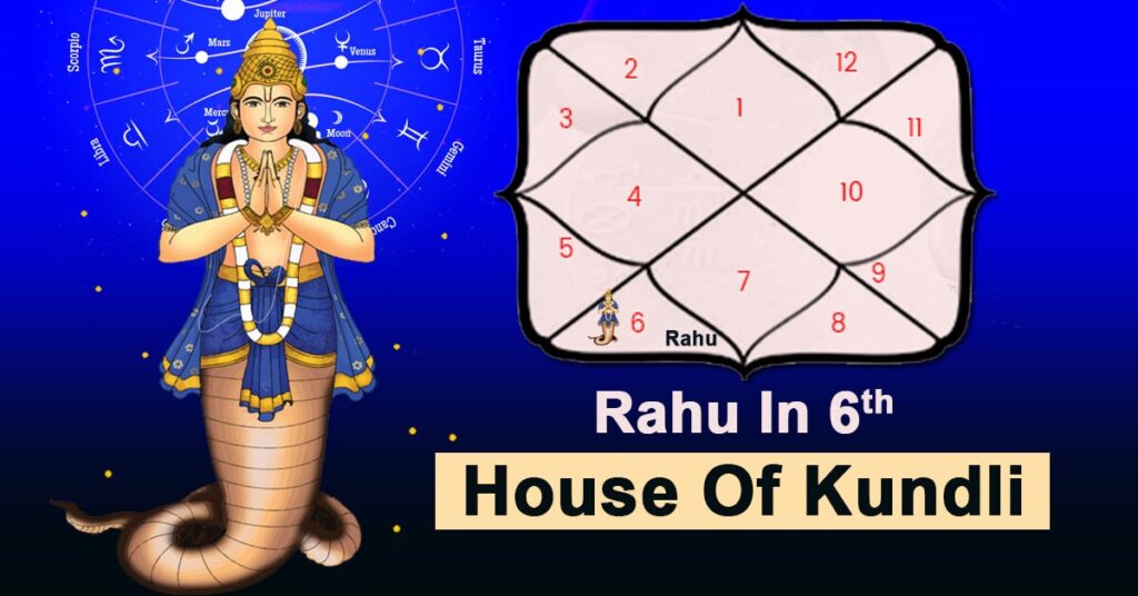 Rahu in 6th House of Kundli