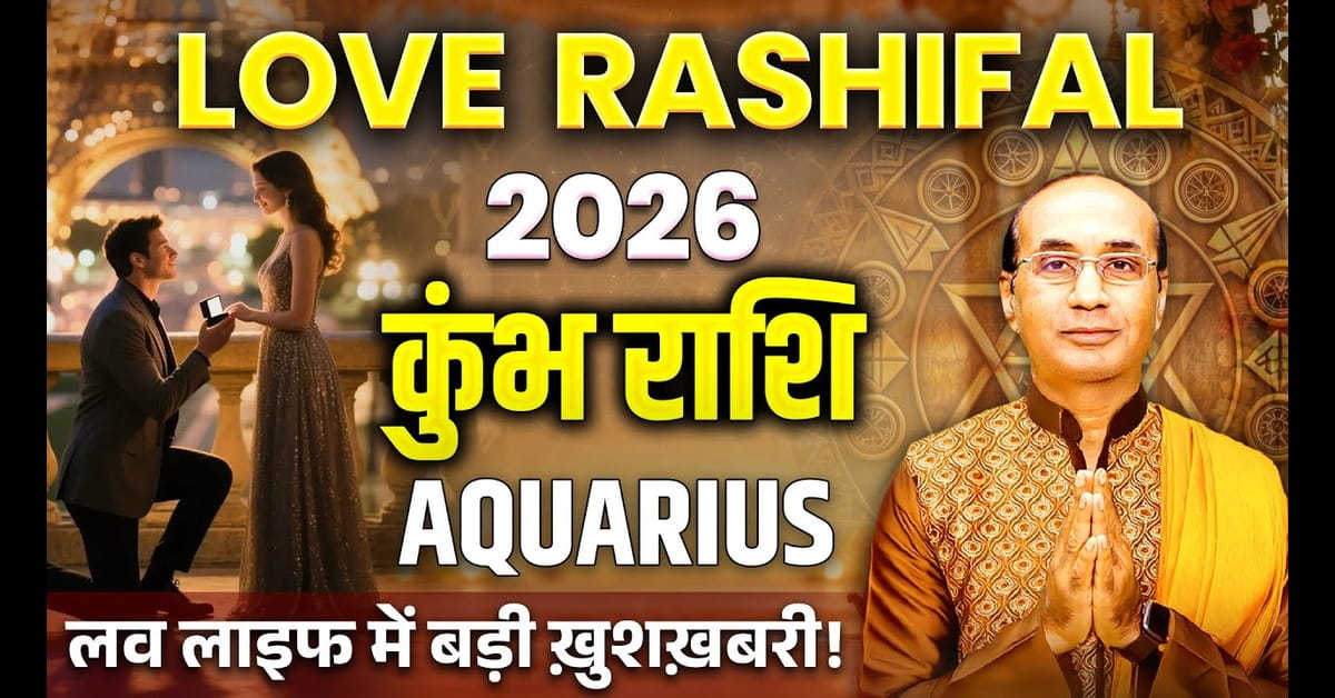 Kumbh Love Rashifal 2026: कैसा रहेगा कुंभ राशि का प्रेम जीवन?