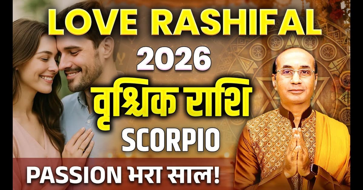 Vrishchik Love Rashifal 2026 : कैसा रहेगा वृश्चिक राशि का प्रेम जीवन?