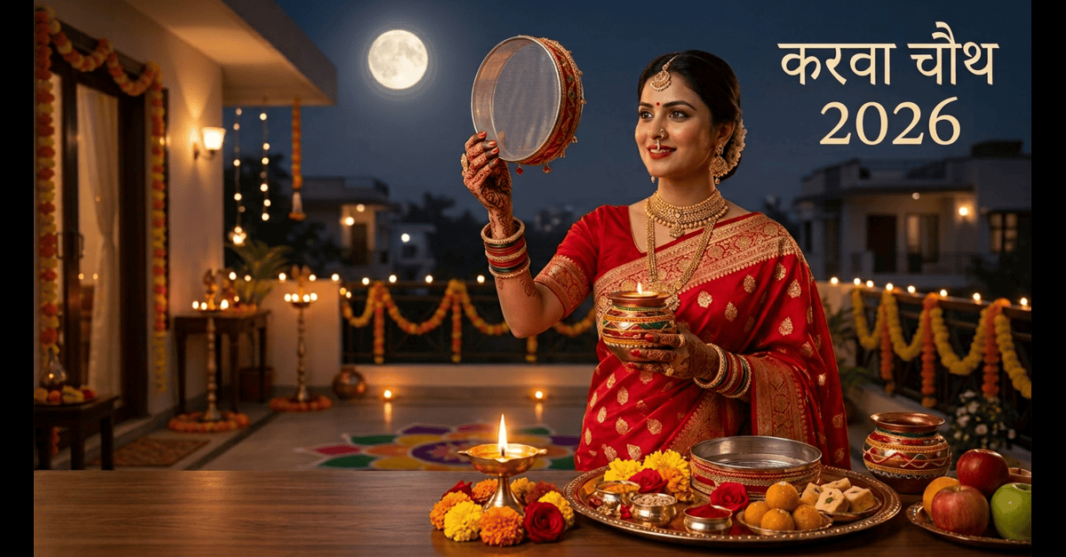 Karwa Chauth 2026: जानें तिथि, शुभ मुहूर्त, पूजा विधि और महत्व